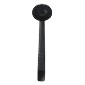 Thunder Group PLOP009BK Ladle, 8-1/2", 3/4 Oz., One Piece Ladle, Black 1 image