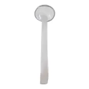 Thunder Group PLOP009CL Ladle, 8-1/2", 3/4 Oz., One Piece Ladle, Clear 1 image