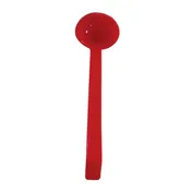 Thunder Group PLOP009RD Ladle, 8-1/2", 3/4 Oz., One Piece Ladle, Red 1 image