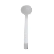 Thunder Group PLOP013WH Ladle, 13", 1 Oz., One Piece Ladle, White 1 image