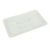 Thunder Group PLPA7140C Food Pan Cover, 1/4 Size, Solid, Built-In Handle 1 image