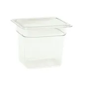 Thunder Group PLPA8166 Food Pan, 1/6 Size, 6" Deep, Shatter And Scratch Resistant 1 image