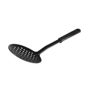 Thunder Group PLPP006BK Skimmer, 4-1/4" Dia., 12-1/2" Oa Length, Heat-Resistant Up To 410°F, Black 1 image