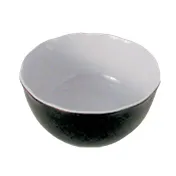 Thunder Group RF5112BW Serving Bowl, 176 Oz., 11-1/4" Dia., Break-Resistant, Black Pearl 1 image