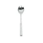 Thunder Group SLBF001 Serving Spoon, 12" Oa Length, Solid, One-Piece Construction, Stainless Steel 1 image