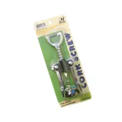 Thunder Group SLBO005 Corkscrew Opener, Wing Type, Stainless Steel 1 image