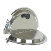Thunder Group SLIC002 Inset Cover, 30Cm, Fits 11 Quart Size Inset, Plastic Knob Handle, stainless steel 1 image