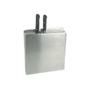 Thunder Group SLKR012 Knife Rack, 9 Slots (5 Knives, 2 Cleavers And 2 Butcher Steels), Wall Mount Or Countertop 1 image