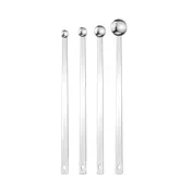 Thunder Group SLMS025L Measuring Spoon, 1/4 Tsp, 15-1/4" Long, Hanging Hole 2 image