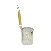Thunder Group SLNS553 Noodle Skimmer, 4-7/8" X 5-1/2", Mesh Wire, Round 1 image