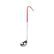 Thunder Group SLOL203 Serving Ladle, 2 Oz., One Piece, Color-Coded Vinyl Handle 1 image