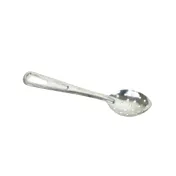 Thunder Group SLSBA113 Basting Spoon, 11" L, Perforated, Flat Handle, Stainless Steel 1 image