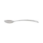 Thunder Group SLSBA511 Basting Spoon, 13", Solid, Curved Handle, Stainless Steel 1 image