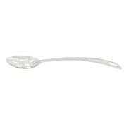 Thunder Group SLSBA612 Basting Spoon, 15", Slotted, Curved Handle, Stainless Steel 1 image