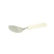 Thunder Group SLTHCS001 Ice Cream Spade - 6-Inch Stainless Steel Blade with White Plastic Handle, Kitchen Utensil 1 image