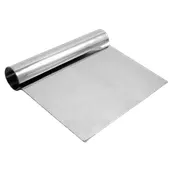 Thunder Group SLTHDS005 Dough Scraper, 5-1/4" X 4-1/4", Round Steel Handle, Stainless Steel 1 image