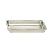 Thunder Group STPA2002 Steam Table Pan, Full Size, 2-1/2" Deep, Anti-Jam, 18/8 Stainless Steel 1 image