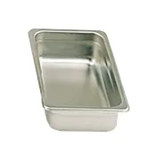 Thunder Group STPA2132 Steam Table Pan, 1/3 Size, 2-1/2" Deep, Anti-Jam, 18/8 Stainless Steel 1 image