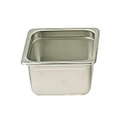 Thunder Group STPA2164 Steam Table Pan, 1/6 Size, 4" Deep, Anti-Jam, 18/8 Stainless Steel 1 image