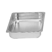 Thunder Group STPA3122 Steam Table Pan, 1/2 Size, 2-1/2" Deep, Anti-Jam, 18/8 Stainless Steel 1 image