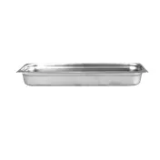 Thunder Group STPA3122L Steam Table Pan, 1/2 Size Long, 2-1/2" Deep, Anti-Jam, 18/8 Stainless Steel 1 image