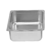 Thunder Group STPA3124 Steam Table Pan, 1/2 Size, 4" Deep, Anti-Jam, 18/8 Stainless Steel 1 image