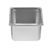 Thunder Group STPA3126 Steam Table Pan, 1/2 Size, 6" Deep, Anti-Jam, 18/8 Stainless Steel 1 image