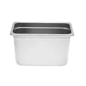 Thunder Group STPA3146 Steam Table Pan, 1/4 Size, 6" Deep, Anti-Jam, 18/8 Stainless Steel 1 image