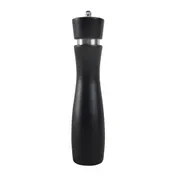 Thunder Group WDPM012BK Beechwood Pepper Mill, 12"H, Black 1 image