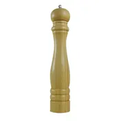 Thunder Group WDPM112BR Rubberwood Pepper Mill, 12"H 1 image