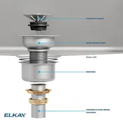 Elkay 72002160 Basket Sub-Assembly 6 image