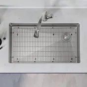 Elkay ECTRU30179RTFLC Single Bowl Undermount Sink Kit with Filtered Faucet, 32" x 19" / 18 Gauge 6 image