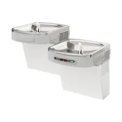 Elkay LZOSTL8SC 36" Versatile Bi-Level ADA Cooler, Hands-Free - Filtered / Refrigerated - Steel / 8 GPH 4 image