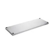 Dukers Appliance Co DCOS-1862 Double Stainless Steel Overshelf, 61.5"W X 18"D X 32"H / 20 Gauge 2 image