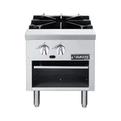 Dukers Appliance Co DCSPA1 18" (1) Cast Iron 3-Ring Burner Gas Stock Pot Range, 80.000 BTU 1 image