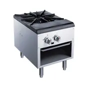 Dukers Appliance Co DCSPA1 18" (1) Cast Iron 3-Ring Burner Gas Stock Pot Range, 80.000 BTU 2 image