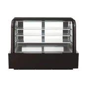 Dukers Appliance Co DDM72R-CB 72" Refrigerated Bakery Display Case, Curved Glass 1 image