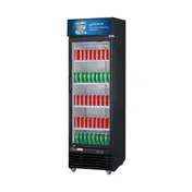 Dukers Appliance Co DSM-12R 25" One Glass Door Merchandiser Refrigerator in Black, 11.5 cu. ft. 3 image