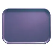 Cambro 1318551 Camtray 12-5/8" x 17-3/4" x 11/16" Fiberglass Grape Purple NSF Dishwasher Safe Tray 1 image