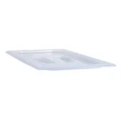 Cambro 20PPCH190 1/2-Size Handled Pan Lid, Translucent Polypropylene, NSF 1 image