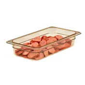 Cambro 32HP150 H-Pan 1/3-Size Pan, 2-1/2″ Deep, Amber Non-Stick, -40°F to 375°F, NSF 2 image