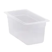 Cambro 36PP190 1/3 Size Translucent Polypropylene Food Pan, 6" Deep, NSF 1 image
