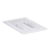 Cambro 40PPCH190 1/4-Size Translucent Polypropylene Pan Cover with Handle, NSF 1 image