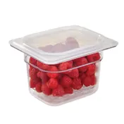 Cambro 80PPCWSC190 1/8 Pan Cover, Translucent Polypropylene Lid, NSF, -40°F to 160°F 2 image