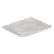 Cambro 80PPCWSC190 1/8 Pan Cover, Translucent Polypropylene Lid, NSF, -40°F to 160°F 1 image