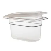 Cambro 90PPCWSC190 - 1/9 Size Flat Lid Seal Cover, Translucent PP, NSF, -40°F to 160°F 2 image
