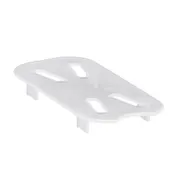 Cambro 90PPD190 Drain Shelf Pan, 1/9 Size Translucent PP, Fits 92 & 94PP, NSF 1 image