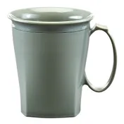 Cambro MDSHM8447 8 oz Plastic Mug, 4.5" Dia x 4" H, Green Meadow PP, Dishwasher Safe, NSF Certified 1 image