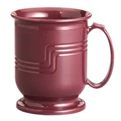 Cambro MDSM8487 8 oz Plastic Mug, 4.5" Dia x 4" H, Cranberry Polypropylene, Dishwasher Safe, NSF 1 image