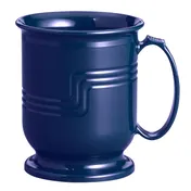Cambro MDSM8497 8 oz Plastic Mug, 4-1/2" Dia x 4" H, Navy Blue Polypropylene, NSF Certified 1 image